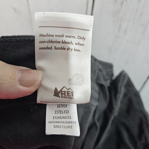 REI Cooperative Women's Gray Cotton Stretch Trailsmith Joggers Pants Size 4. - Picture 14 of 15